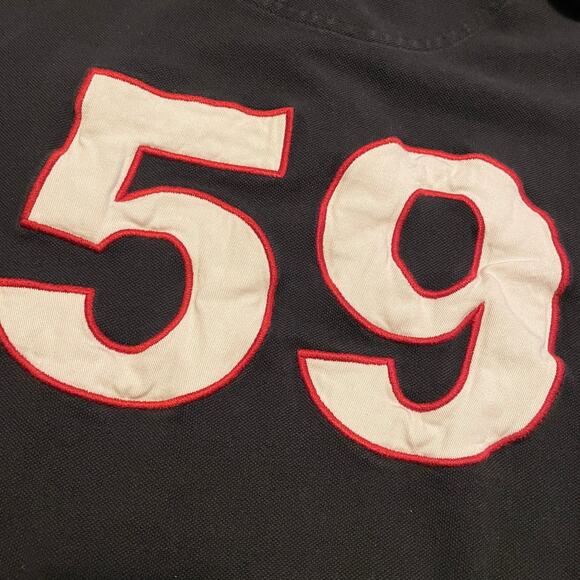 Aston Martin Racing Hackett GB DBR9 59 Polo Shirt Mens Large Black Red White - Picture 11 of 15